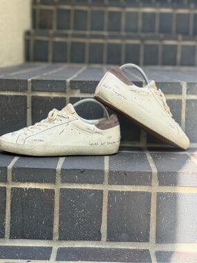 Golden Goose Men’s Ltd Edition Leather Superstar Sneakers - White/gray, US9/IT42